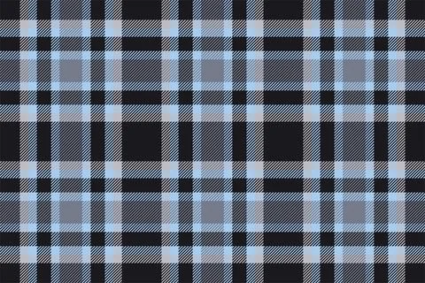 Plaid background, check seamless pattern. Vector fabric texture for textile p Stock Illustration