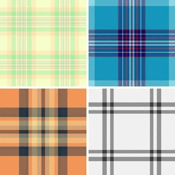 Plaid bundle designed for holiday crafts. Vector tartan designs elevate DIY p Stockillustratie