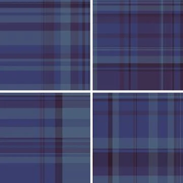 Plaid bundle featuring cozy patterns for home and family life. Vector desig.. Illustrazione stock