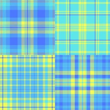Plaid bundle featuring vector designs for trendy wallpapers and digital backg 스톡 일러스트