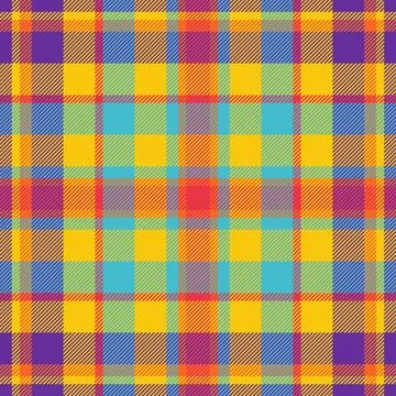 Plaid bundle for festive party decorations. Seamless repeats bring timeless.. Stock Illustration