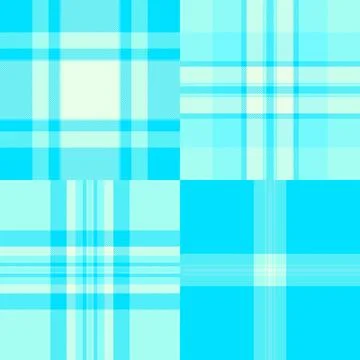Plaid bundle for online presentations. Seamless patterns create stylish, pr.. Illustrazione stock