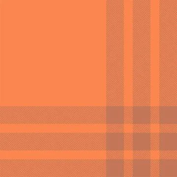 Plaid check pattern in orange and red colors. Seamless fabric texture. Tart.. Stock Illustration