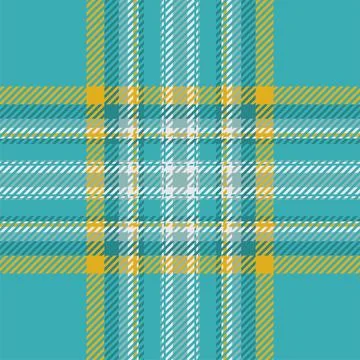 Plaid check pattern. Seamless fabric texture. Tartan textile print. Illustrazione stock