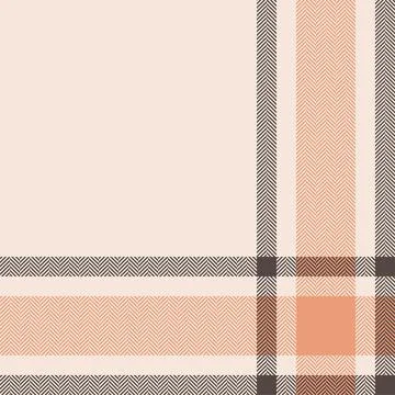 Plaid check pattern. Seamless fabric texture. Tartan textile print. Illustrazione stock
