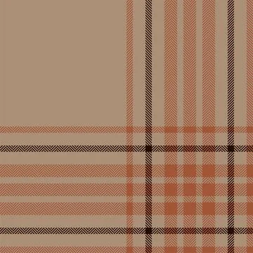 Plaid check pattern. Seamless fabric texture. Tartan textile print. Illustrazione stock