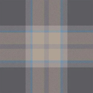 Plaid check pattern. Seamless fabric texture. Tartan textile print. Illustrazione stock