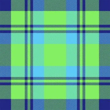 Plaid check pattern. Seamless fabric texture. Tartan textile print. Illustrazione stock