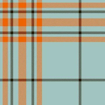 Plaid check pattern. Seamless fabric texture. Tartan textile print. Stock Illustration