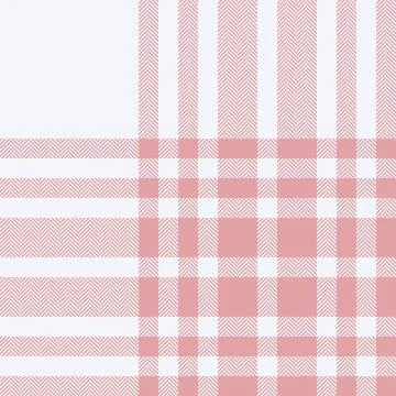 Plaid check pattern. Seamless fabric texture. Tartan textile print. Stock Illustration