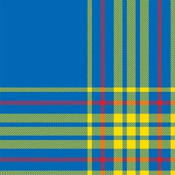 Plaid check pattern. Seamless fabric texture. Tartan textile print. Illustrazione stock