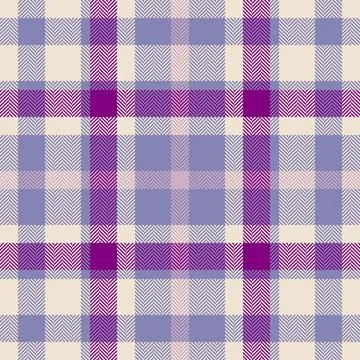 Plaid check pattern. Seamless fabric texture. Tartan textile print. Stockillustratie