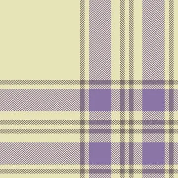 Plaid check pattern. Seamless fabric texture. Tartan textile print. イラスト素材