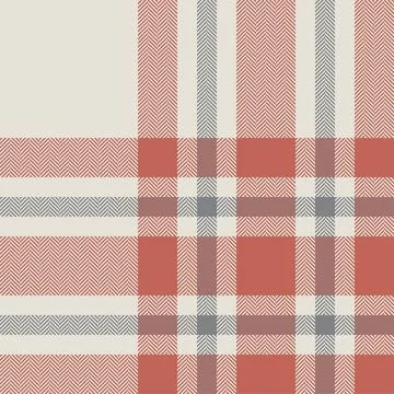 Plaid check pattern. Seamless fabric texture. Tartan textile print. Stock Illustration