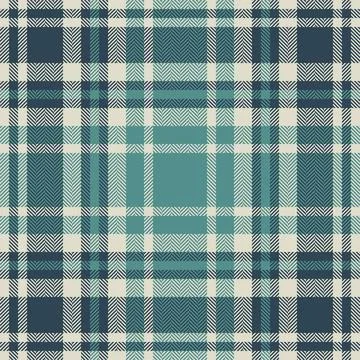 Plaid check pattern. Seamless fabric texture. Tartan textile print. イラスト素材