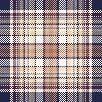 Plaid check pattern. Seamless fabric texture. Tartan textile print. Stock Illustration