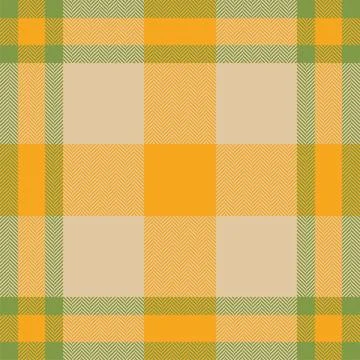 Plaid check pattern. Seamless fabric texture. Tartan textile print. Stock Illustration