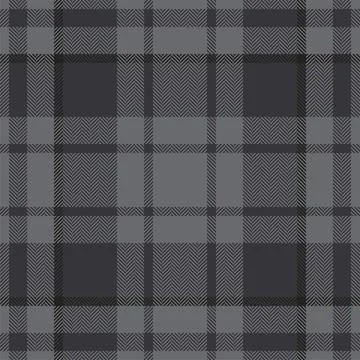 Plaid check pattern. Seamless fabric texture. Tartan textile print. Illustrazione stock
