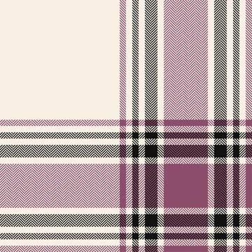 Plaid check pattern. Seamless fabric texture. Tartan textile print. Stock Illustration