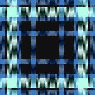 Plaid check pattern. Seamless fabric texture. Tartan textile print. Stock Illustration