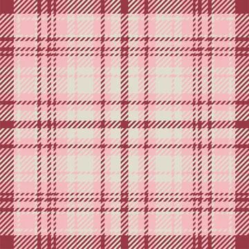 Plaid check pattern. Seamless fabric texture. Tartan textile print. イラスト素材