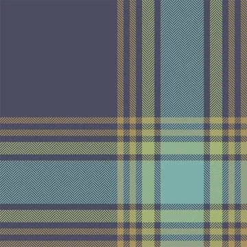 Plaid check pattern. Seamless fabric texture. Tartan textile print. Stock Illustration