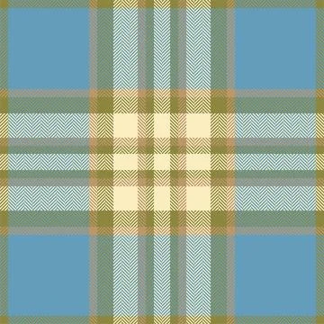Plaid check pattern. Seamless fabric texture. Tartan textile print. Stock Illustration