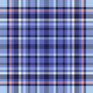 Plaid check pattern. Seamless fabric texture. Tartan textile print. Stock Illustration