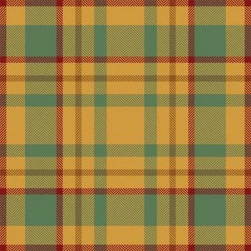 Plaid check pattern. Seamless fabric texture. Tartan textile print. Stock Illustration