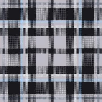 Plaid check pattern. Seamless fabric texture. Tartan textile print. Illustrazione stock