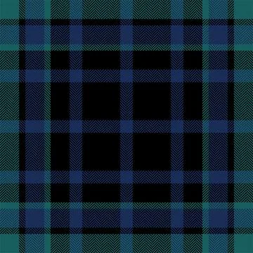 Plaid check pattern. Seamless fabric texture. Tartan textile print. Illustrazione stock
