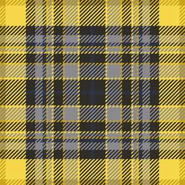 Plaid check pattern. Seamless fabric texture. Tartan textile print. Stock Illustration