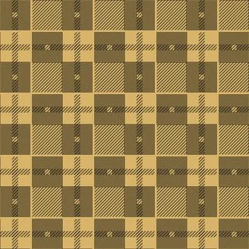 Plaid checkered tartan seamless pattern in black and gray colors. Vector Stock Illustration