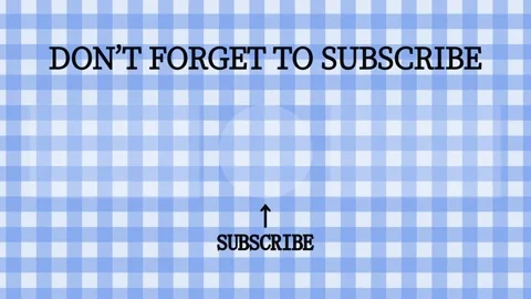 Plaid checkered YouTube end card ending screen motion graphics Stock Footage 167723976