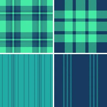 Plaid collection ideal for table runners. Tartan designs elevate seasonal dec Иллюстрация