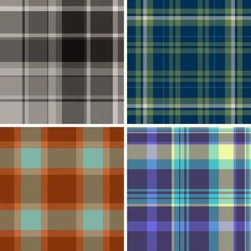 Plaid collection optimized for romantic gifts and crafts. The pack works for  Illustration
