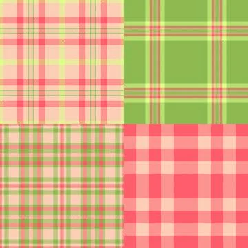 Plaid collection optimized for urban and contemporary fashion. The pack works Illustration
