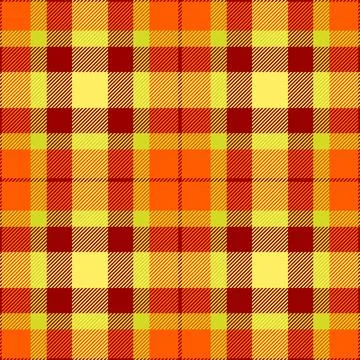 Plaid designed for Christmas tabletop decor. Coordinated tartan patterns en.. Stock Illustration