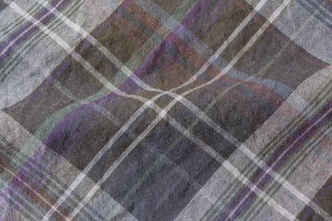 Plaid fabric pattern Stock Photos
