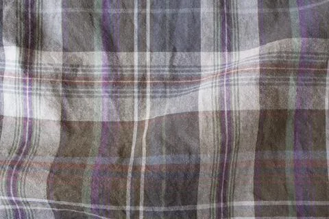 Plaid fabric pattern Stock Photos