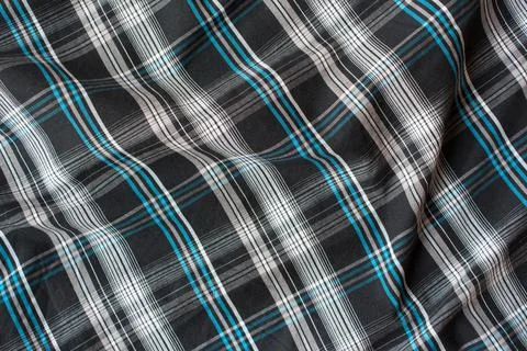 Plaid fabric pattern Foto stock