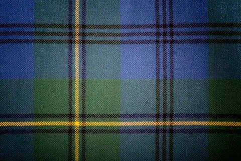 Plaid fabric Stock Photos