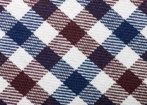 Plaid fabric Stock Photos