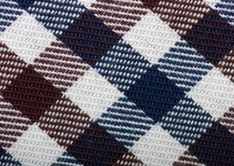 Plaid fabric Foto stock