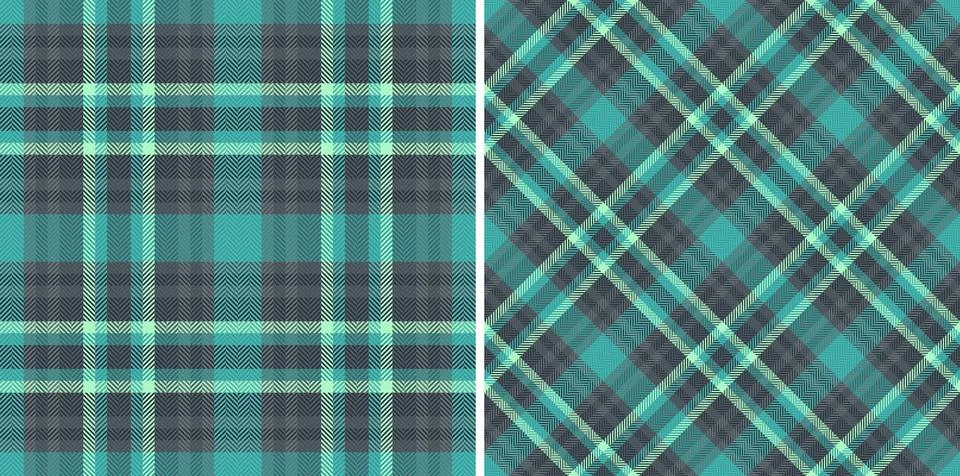 Plaid fabric vector of background texture tartan with a pattern seamless te.. Illustrazione stock