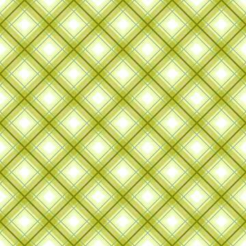 Plaid geometric diagonal seamless pattern. Checkered yellow color cartoon Stock-Illustration
