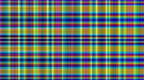 Plaid Grid Lines Stripes Pattern Tech Background Neon Fluorescent Stock Illustration