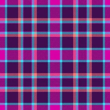 Plaid for layered seasonal projects. Multiple tartan patterns create variet.. イラスト素材