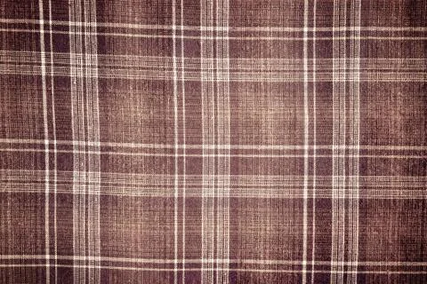 Plaid material Stock Photos