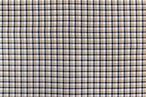 Plaid material. Texture or background of checkered fabric. Canvas. pattern Stock Photos